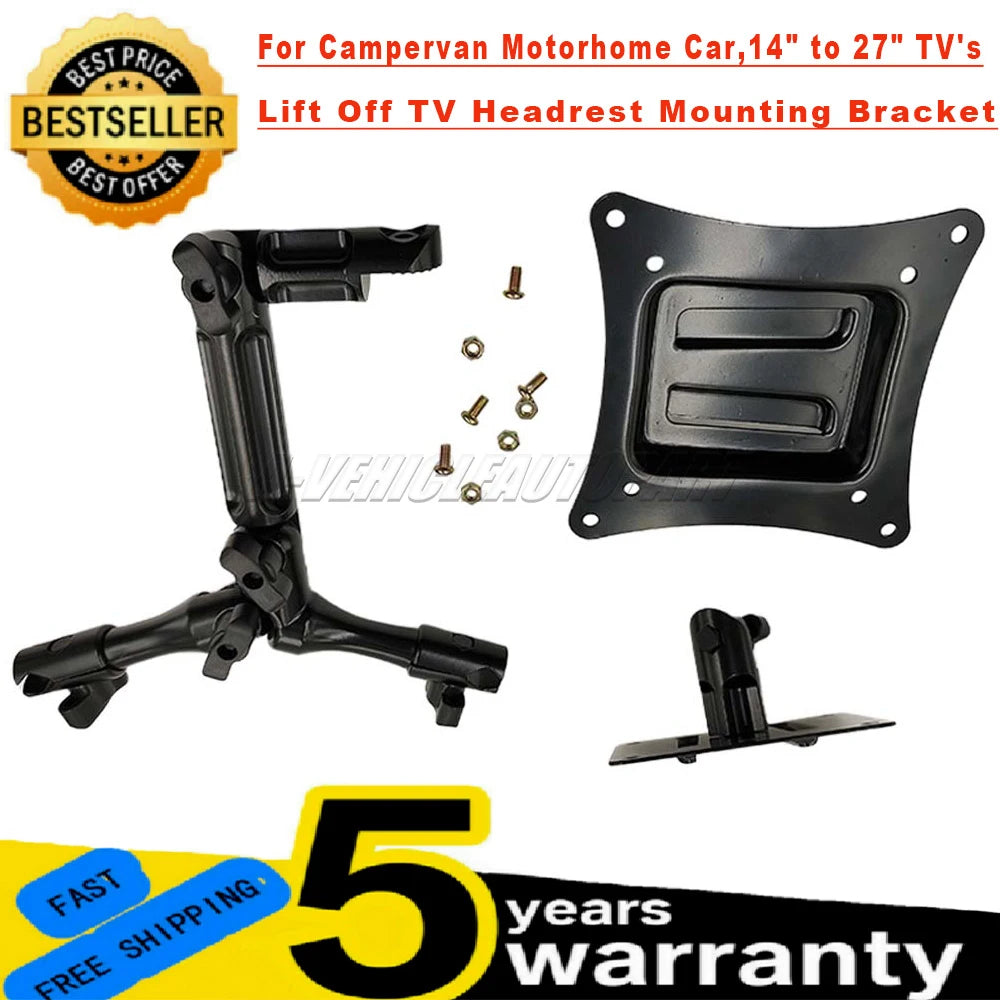 Campervan Motorhome car accessories New For Campervan Motorhome Car 14" to 27" TV's Adjustable Multifunctional Angle seat Holder