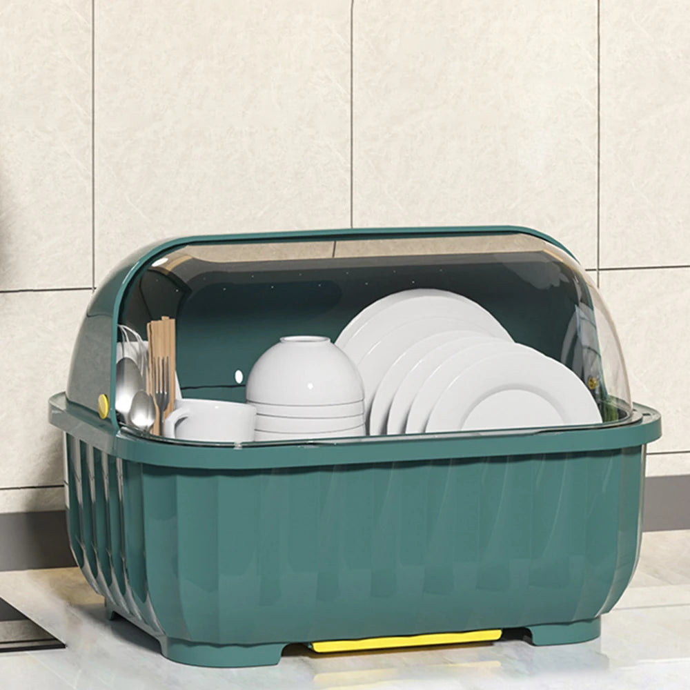 Kitchen Drain Cabinet With Lid, Bowl Box For Storing Dishes, Dishes, Tableware, Household Small Storage Rack, Chopsticks Storage