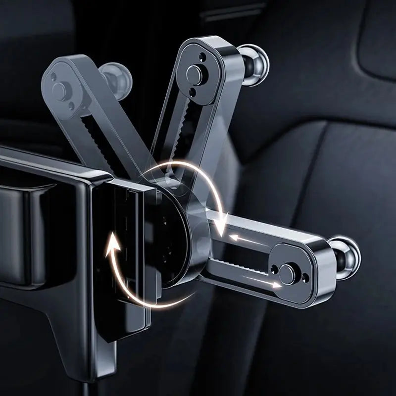 Car Phone Holder Bracket Accessories Interior Air Outlet Vent Base Gadget Auto Cellphone Support Ball Head Bracket Extension Rod